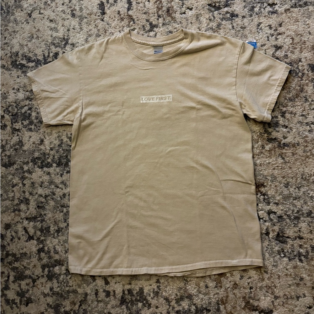 Gildan Tan Short Sleeve Tee